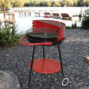 barbecue à charbon compact