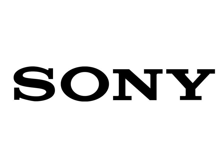 Logo de la marque Sony en lettres majuscules noires sur fond blanc.